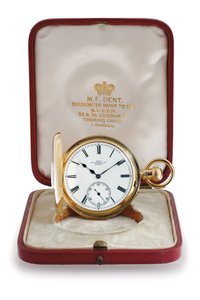 Half Hunter Case Minute Repeating Pocket Chronometer