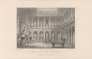 Interior of the Hall at the Deepdene by M. J. Starling