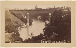 Berne. Railway Bridge by M. Vollenweider