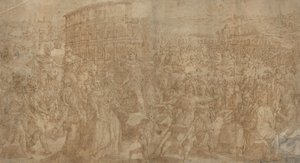 A Roman Triumph by Maarten de Vos