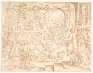 Josiah Commands All the Priests of the High Places to be Killed by Maarten van Heemskerck