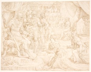 Judith before Holofernes by Maarten van Heemskerck
