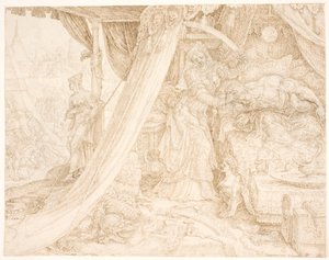 Judith Cutting Off the Head of Holofernes by Maarten van Heemskerck