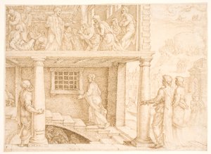 The Calling of Matthew by Maarten van Heemskerck