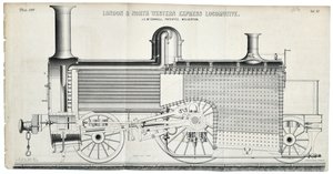London and North Western Express Locomotive Plate 138 by Mackay & Kirkwood