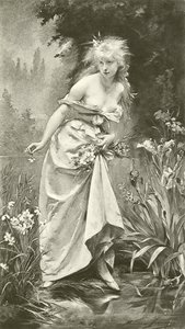 Ophelia by Madeleine Lemaire