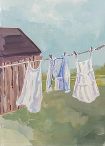 Summer Laundry Day by Madison Phipps