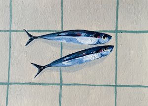 Two Blue Fish by Madison Phipps