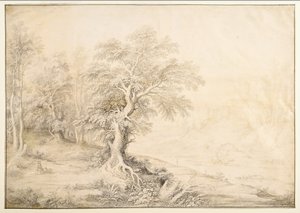 River Landscape by Maerten de Cock