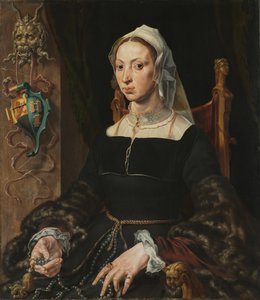 Portrait of Machtelt Suijs by Maerten van Heemskerck