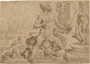 Simeon the Patriarch by Maerten van Heemskerck