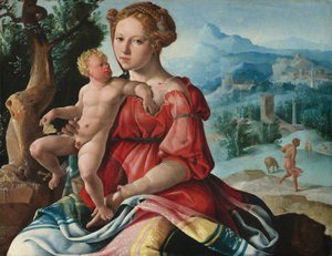 The Rest on the Flight into Egypt by Maerten van Heemskerck