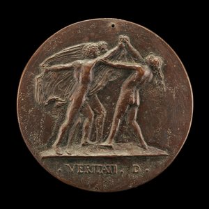Truth Unveiled by Two Men (reverse) by Maffeo Olivieri