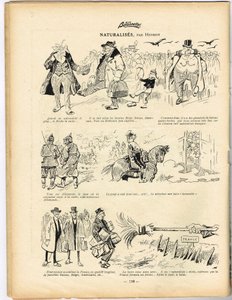La Baionnette, Satirical in Colours