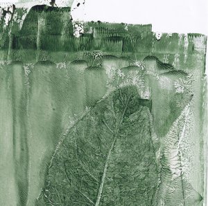 Green Leaf Impression by Maira Ribena