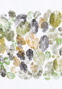 Organic Leaf Imprints by Maira Ribena