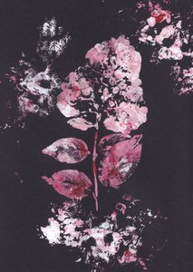 Pink Botanical Impression