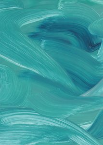 Teal Ocean Flow