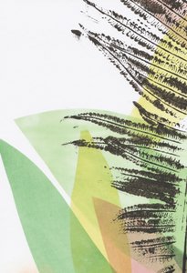 Vibrant Abstract Leaves by Maira Ribena
