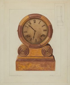 Shelf Clock, c. 1937
