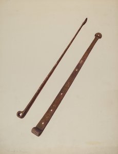 Strap Hinges, c. 1939 by Manuel G. Runyan