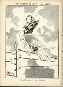 Illustration in La Caricature (1880) by Manuel Luque