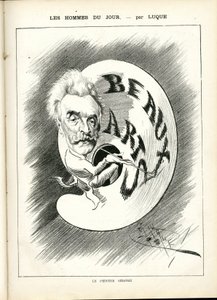 Illustration in La Caricature (1880) by Manuel Luque