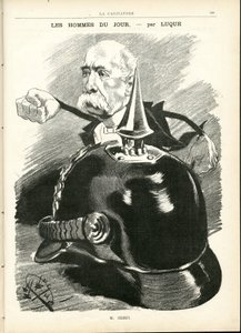 Illustration by Manuel Luque (1854-1919) in La Caricature (1880) by Manuel Luque