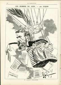 Illustration by Manuel Luque (1854-1919) in La Caricature (1880) by Manuel Luque