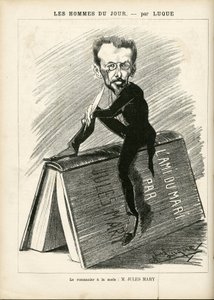 Illustration in La Caricature (1880) by Manuel Luque