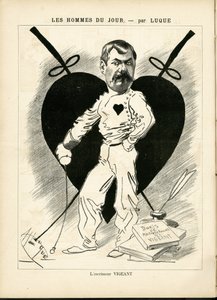 Illustration in La Caricature (1880) by Manuel Luque