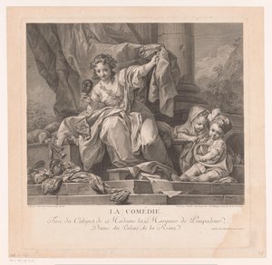 Allegory of Comedy by Manuel Salvador Carmona