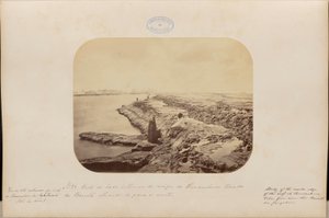 View from the Interior Side of the Reef of Pernambuco Taken from Barreta Looking North