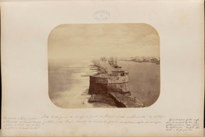 General View of Recife and Port of Pernambuco including the Old Fortress of Picão taken from the Lighthouse at the End of the Reef