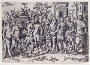 A Triumph by Marcantonio Raimondi
