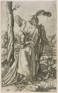 The Walk by Marcantonio Raimondi