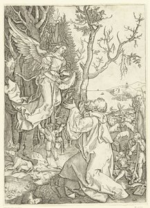 Angel Appears to Joachim (Life of Mary series)
