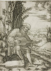 Philoteo Achillini by Marcantonio Raimondi
