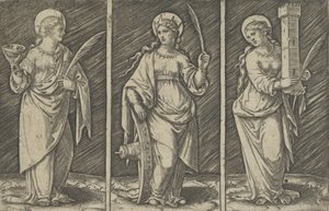 Saint Barbara, Saint Catherine, Saint Lucy