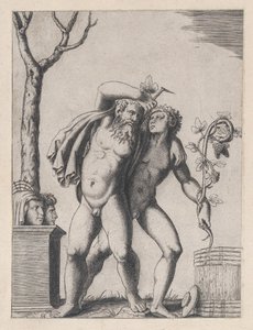Speculum Romanae Magnificentiae: Young and Old Bacchant