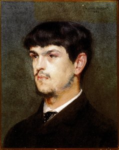 Portrait of the French Composer Claude Debussy by Marcel Andre Baschet