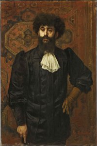 Le Sar Joséphin Peladan 1858-1918, 1891 by Marcellin Gilbert Desboutin