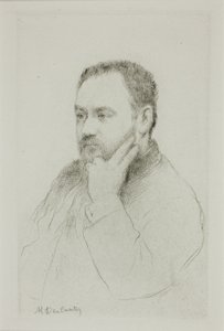 Portrait of Emile Zola