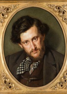 Portrait of Georges Lafenestre by Marcellin Gilbert Desboutin