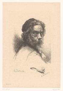 Self-Portrait by Marcellin Gilbert Desboutin