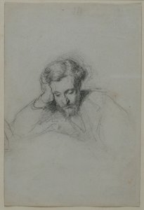 Portrait of the Poet Heinrich Heine 1797-1856, 1853 by Marcellin Gilbert Desboutins