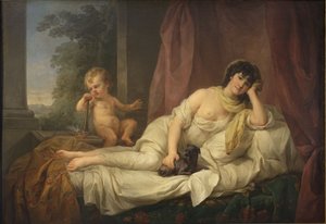 Portrait of Actress Anna Lampel