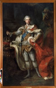 Portrait of Stanislaw II August Poniatowski, King and Grand Duke of the Polish-Lithuanian Commonwealth by Marcello Bacciarelli