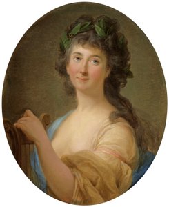 Portrait of Katarzyna Gattai Tomatis as a muse