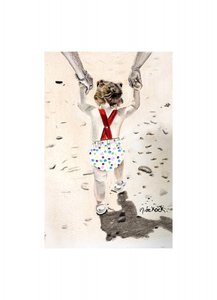 Girl on Beach by Marchelle de Kock